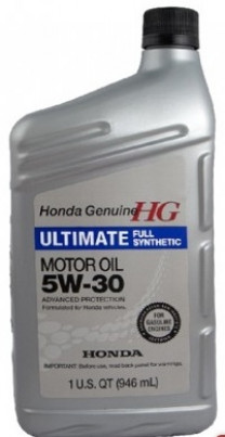 Купить Моторное масло Honda 5W-30 Ultimate Full Synthetic 0,946мл (87989139)  в Минске.